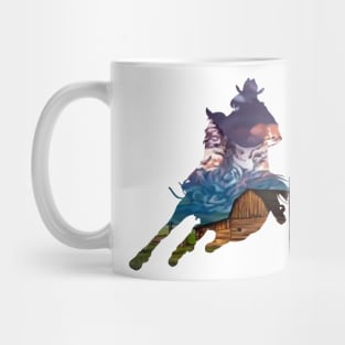 Barrel Rider 1: Mountain Ranch at Sunset Mug